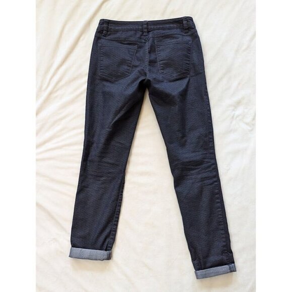 Prana Kara Skinny Jeans Indigo Blue Size 2 / 26 Stretch Cuffed Low Rise - Picture 2 of 7